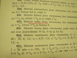 Laskuoppi maataloudellisia kouluja varten