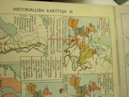 Uusi kartasto (toimittanut professori Iivari Leiviskä)