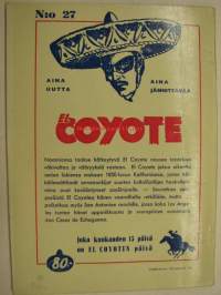 El Coyote 27 Rakkauskirjeet