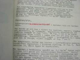 BM Volvo typ 350, 470 traktor - Tryckluftbromssystem för släpvagnar -verkstadshandbok -korjaamokirjasarjan osa; paineilmajarrut perävaunuille