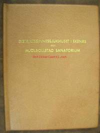 Distriktssinessjukhuset i Ekenäs och Mjölbollstad (Meltola) sanatorium deras tillkomst och verksamhet- Till August Ramsay på hans 80-årsdag 1939 -kokonahkainen