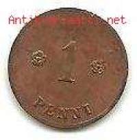 1 penni 1921