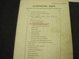 Aveling-Barford SA Shuttle Dumper Mark 4 spare parts book -varaosaluettelo