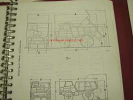 Aveling-Barford SR Dump Truck and Minecar instruction book -käyttöohjekirja