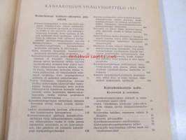Kansakoulu : Kansankasvatusta käsittelevä aikakauslehti - sidottu vuosikerta 1931