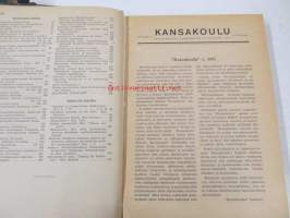 Kansakoulu : Kansankasvatusta käsittelevä aikakauslehti - sidottu vuosikerta 1931