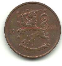 10  penniä  1934
