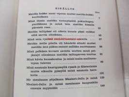 Ja sitten äitini antoi minulle tukkapöllyä (kuv. Erkki Tanttu)