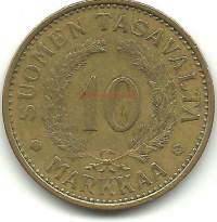 10 markkaa  1936
