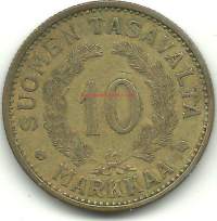 10 markkaa  1937