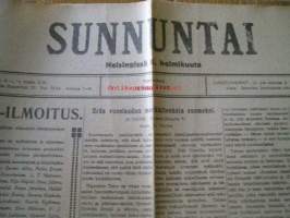 Sunnuntai  näytenumero  1916 nr  5