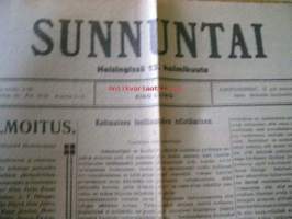 Sunnuntai  näytenumero  1916 nr  6