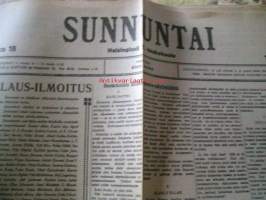 Sunnuntai  numero  1916 nr  18