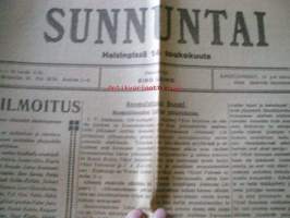 Sunnuntai  numero  1916 nr  19