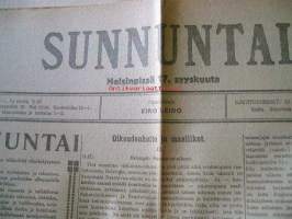 Sunnuntai  numero  1916 nr 37