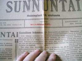 Sunnuntai  numero  1916 nr 32