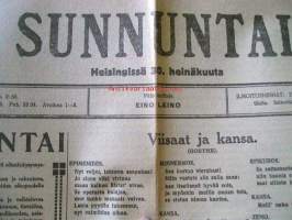 Sunnuntai  numero  1916 nr 30-31