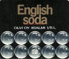 English Soda - Olvi Oy,  juomaetiketti