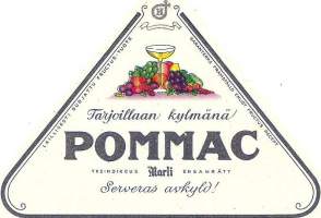 Pommac  -   juomaetiketti