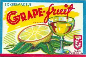 Grape-Fruit  -   juomaetiketti