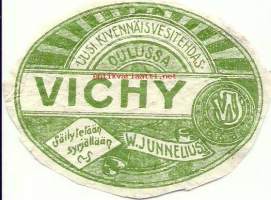 Vichy  -   juomaetiketti