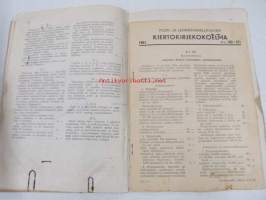 Puhelinohjesääntö Suomen sisäistä liikennettä varten (Antanut posti- ja lennätinhallitus 1939)