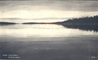 Inarinjärvi - paikkakuntakortti, ei kulkenut