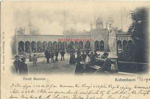 Kobenhav  - paikkakuntakortti- , kulkenut  1902  merkki pois