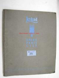 Leyland UE.400/60/2 Diesel engine 305/4 Spare parts list -varaosaluettelo englanniksi