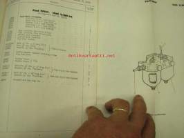 Leyland UE.400/60/2 Diesel engine 305/4 Spare parts list -varaosaluettelo englanniksi