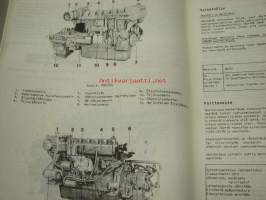 Volvo Penta MD100B, TMD100A, TMD120A, TAMD120B Meridieselmoottorit -korjaamokäsikirja