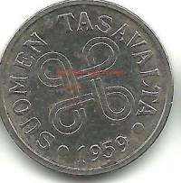 5 markkaa  1959