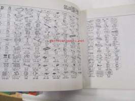 Renault F40  1986&gt;1990  P.R. 1159 5  F40H, F40M, F400, F401, F402, F404, F407 9/1989 varaosaluettelo