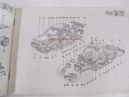 Renault 21  8909&gt;  P.R. 1176 3  B48C, B48K, B48P, B48R, B48V, B48W, B48Y, B483, B486, B487, B488 8/1991 varaosaluettelo