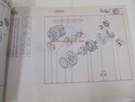 Renault 4, 5, F40, X57 (Clio), 19, 21, 25, Trafic, Master, Jeep (XJ), Espace &gt; 1991  P.R. 401 5 12/1991 varaosaluettelo