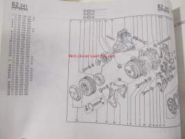 Renault 21 8909&gt;  P.R. 1173 3 B48D, B48E, B48F, B48H, B48J, B48U, B481, B482, B484 8/1991 varaosaluettelo