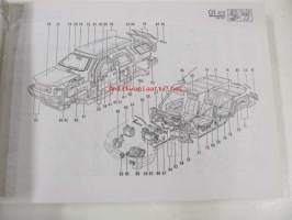 Renault 21 1987&gt;  P.R. 1177 6 K48C, K48K, K48P, K48S, K48V, K48W, K483, K486, K487, K489, S48V, S486 8/1991 varaosaluettelo