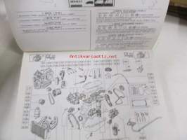 Renault 4, 5, Express, Clio, 19, 21, Nevada, Safrane, Espace (J63.), Trafic, Master &gt;1993  P.R. 901 11  7/1992 varaosaluettelo