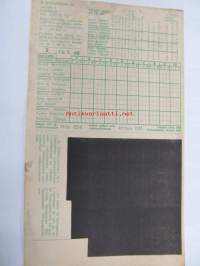 Vakioveikkauskuponki 1968 nr 2 (10.1.1968)