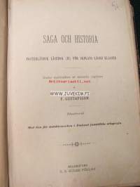 Saga och historia. Fosterländsk läsebok (II) för skolans lägre klasser