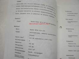 Deutz-Fahr DX 6.50 A Vakola koetusselostus 1197 1986