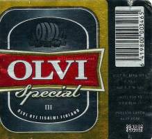 Olvi Special  III -  olutetiketti