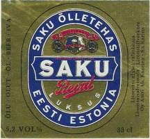 Saku Reval -  olutetiketti