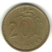 20   markkaa  1953