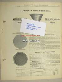 Ulander maidonpuhdistaja -myyntiesite
