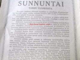 Sunnuntain  nr 32  1917