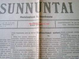 Sunnuntain  nr 29  1917