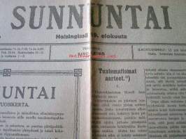 Sunnuntain  nr 27  1917