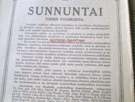 Sunnuntain  nr 27  1917