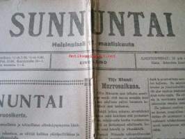 Sunnuntain  nr 10  1917